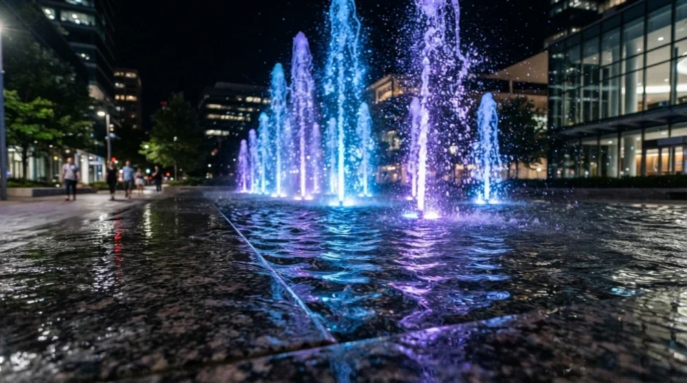 DC24V Fountain Lights: Why 24V Is the Professional Standard for Commercial Water Features