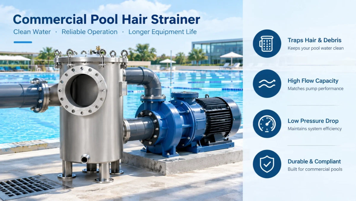Sizing a Pre-Pump Hair Strainer: GPM Rating, Pressure Drop and VGBA Compliance
