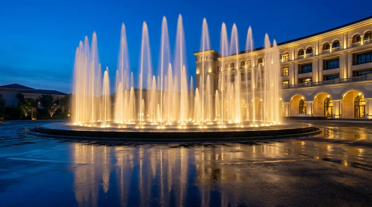 Water Features for Hotel and Resort Developments: How Fountains Improve Guest Satisfaction Scores and Revenue