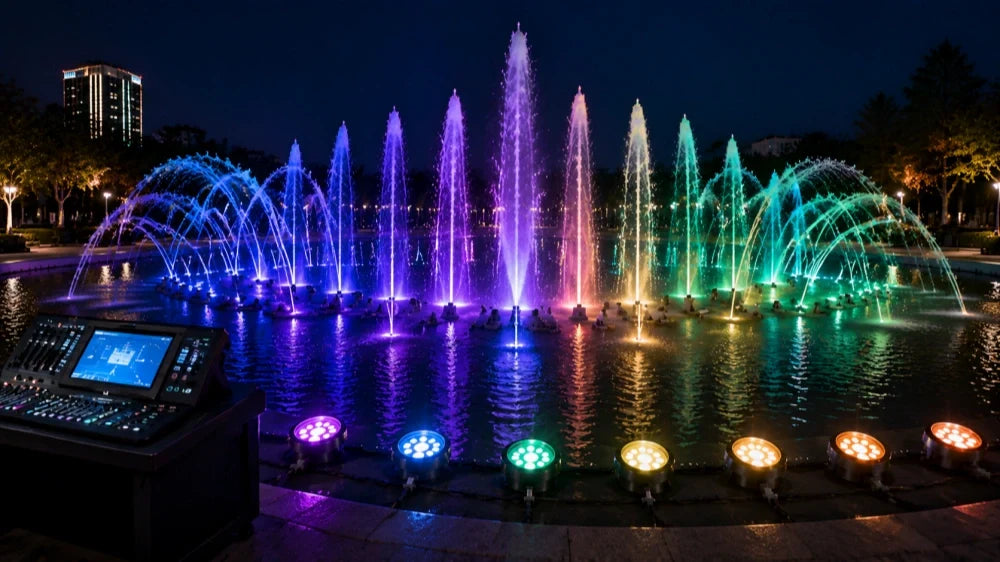 DMX512 Pool and Fountain Lighting Control Explained: How It Works