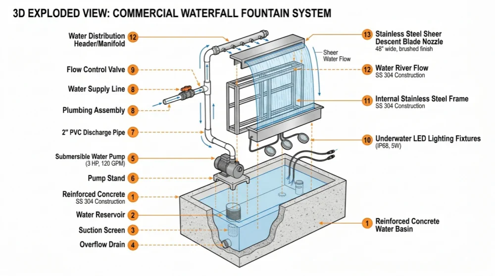 Waterfall Fountain Cost Guide