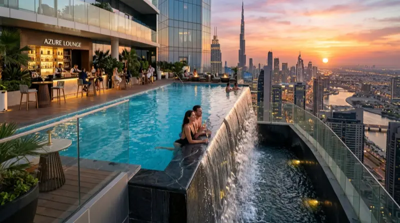 Resort Waterfall Fountain Applications