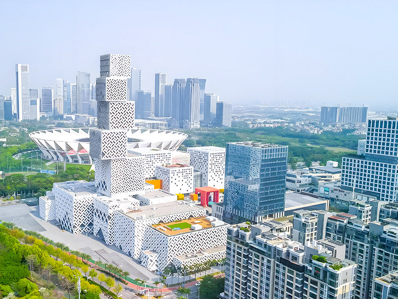 water fountain project at public plaza by HuiQi