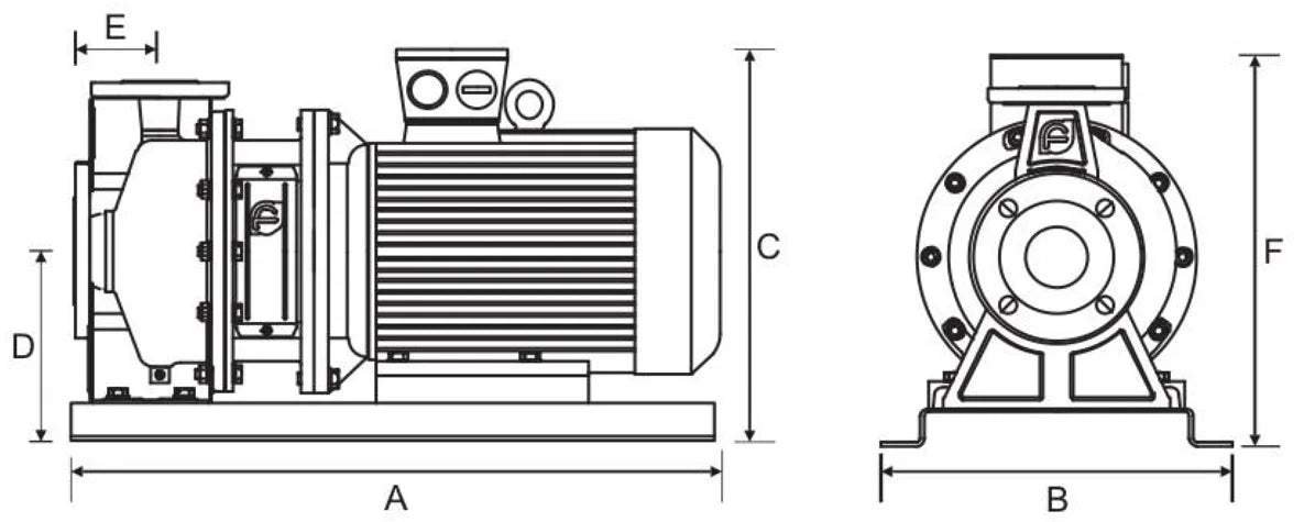 Commercial pool equipment room with multiple pumps running parallel for high-capacity pool