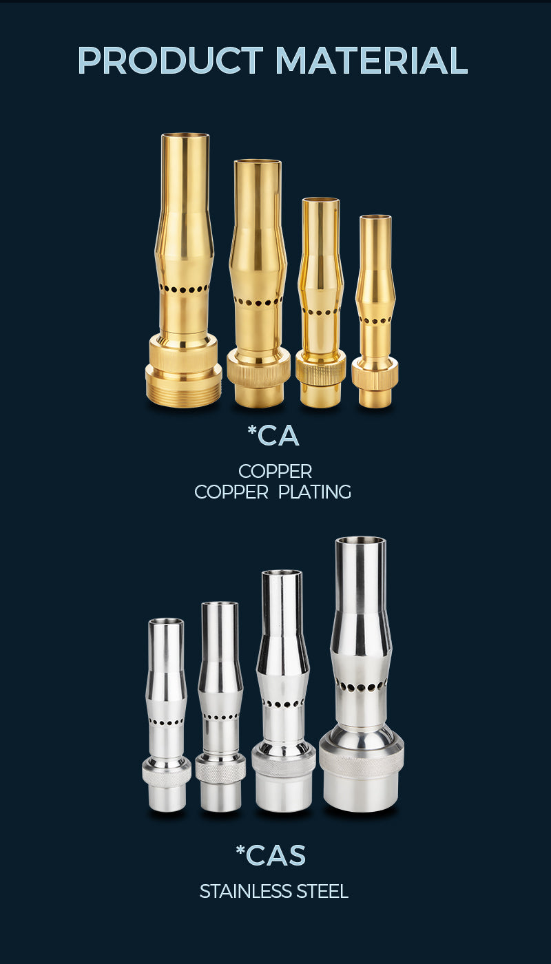 CA & CAS Series Multi-Branch Foam Fountain Nozzles