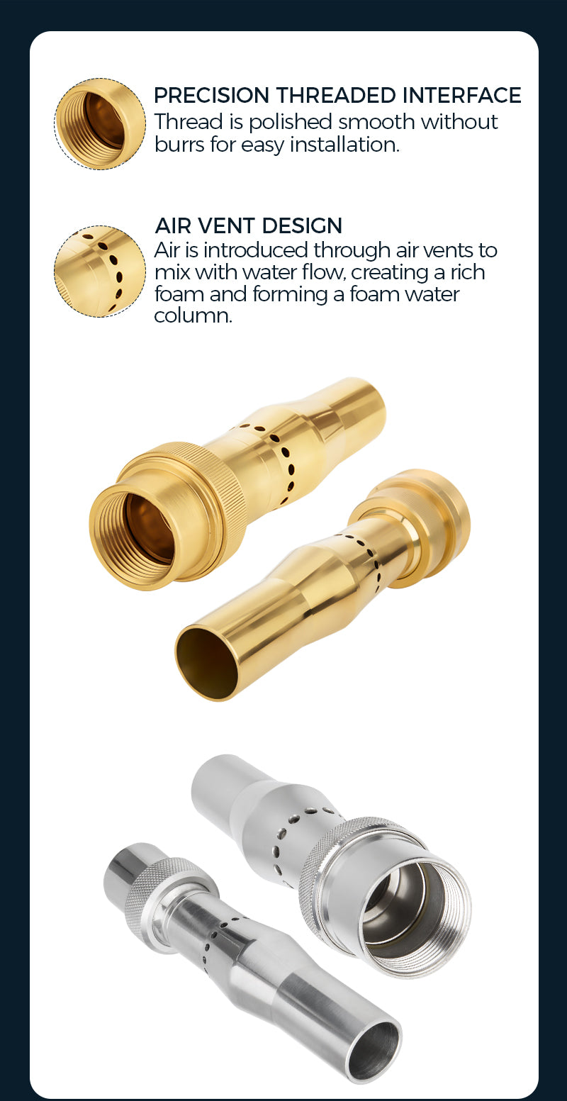 CA & CAS Series Multi-Branch Foam Fountain Nozzles