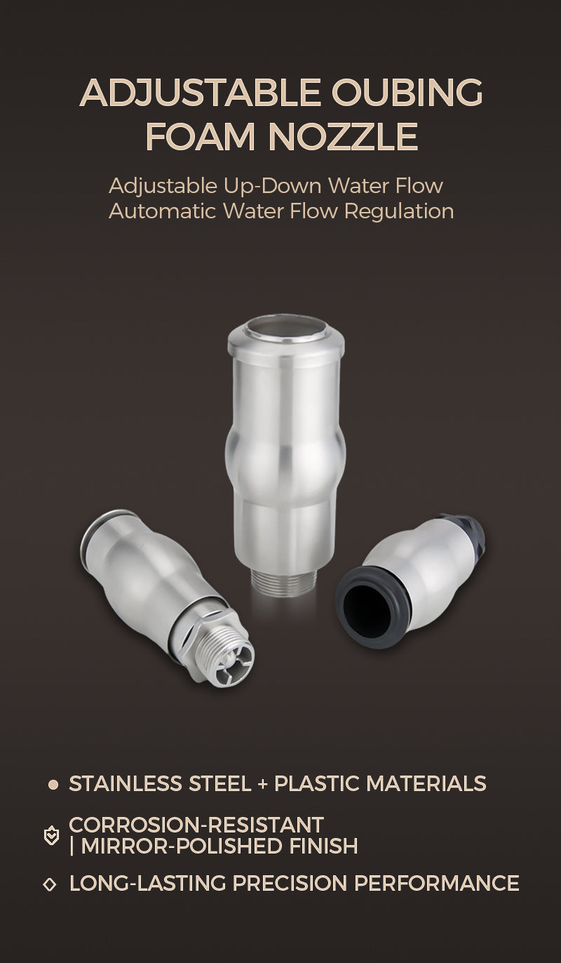 CP & CPS Foam Fountain Nozzles | Adjustable Water Column