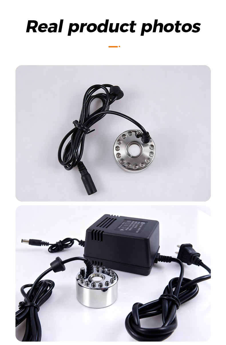 HQ-105 & 106 Ultrasonic Fogger for Rockery Waterfalls, Fish Tanks & Pools