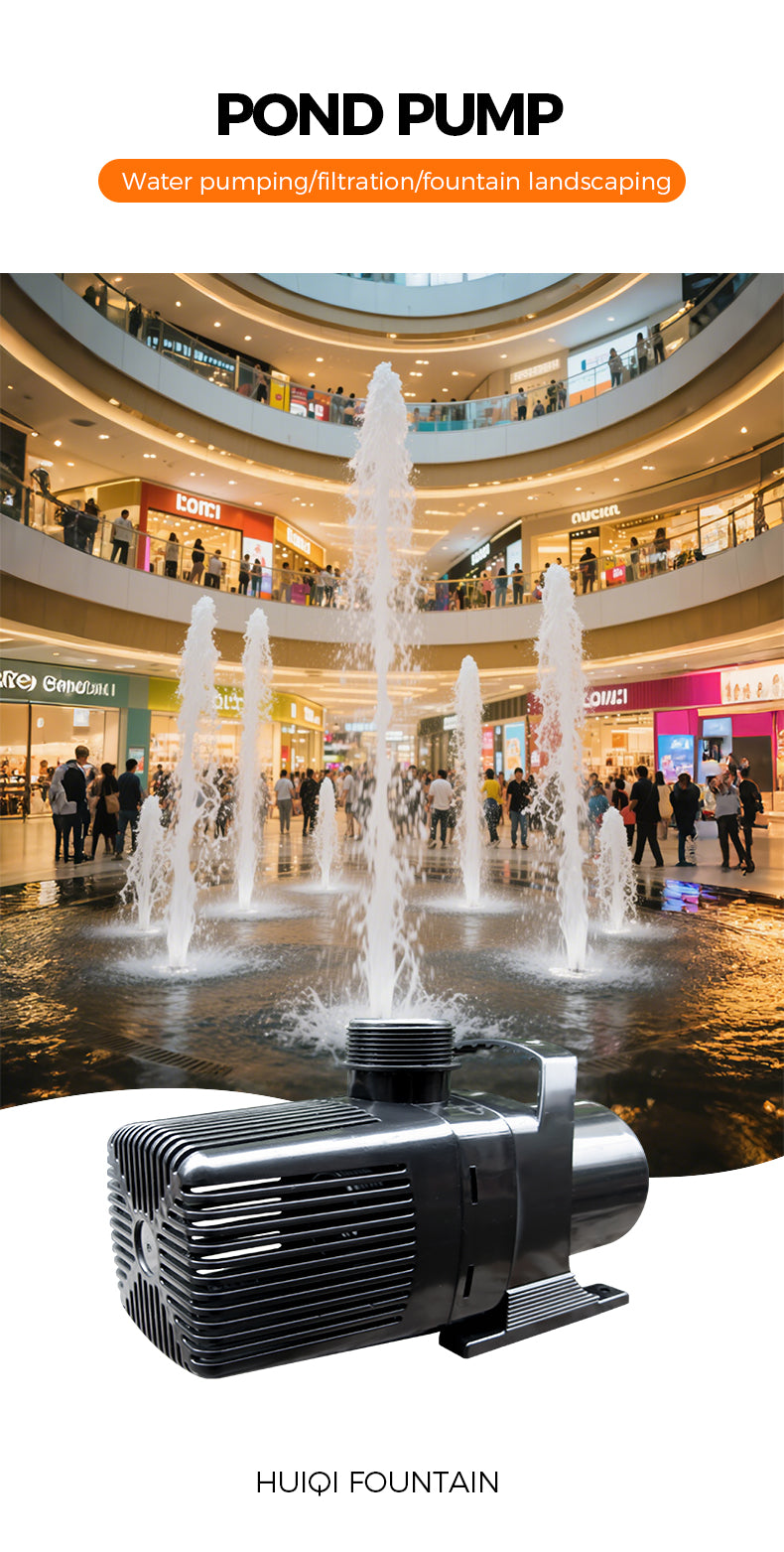 Pond Pump | Multi-Function Water Pump for Filtration, Fountain & Landscaping