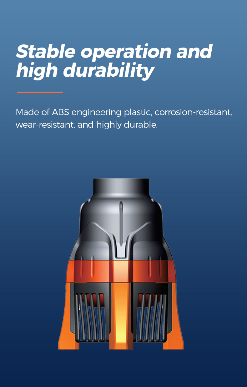 Stable operation and high durability Made of ABS engineering plastic. corrosion-resistant. wear-resistant, and highly durable.