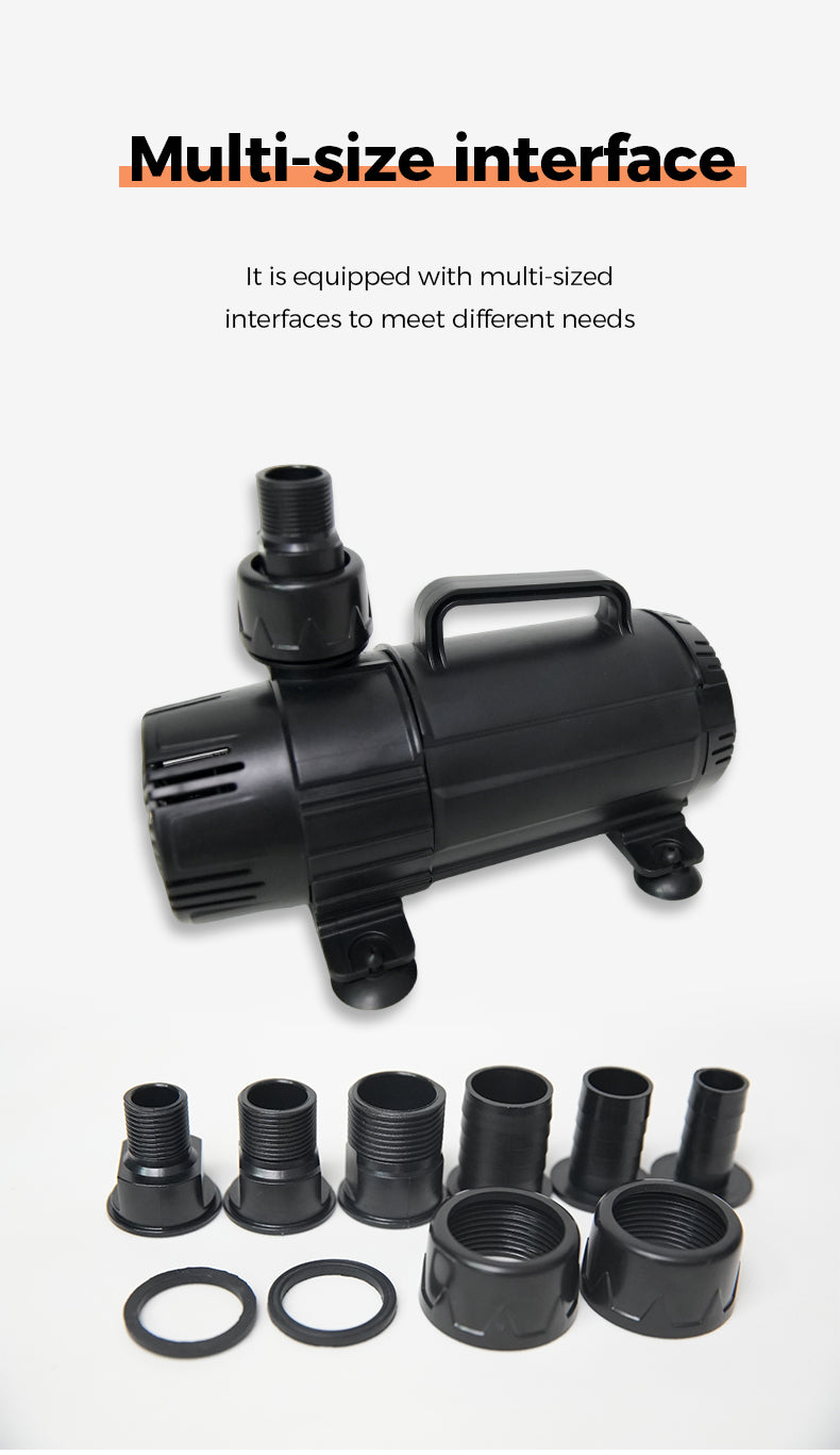 Multi-size interface It is equipped with multi-sized interfaces to meet different needs