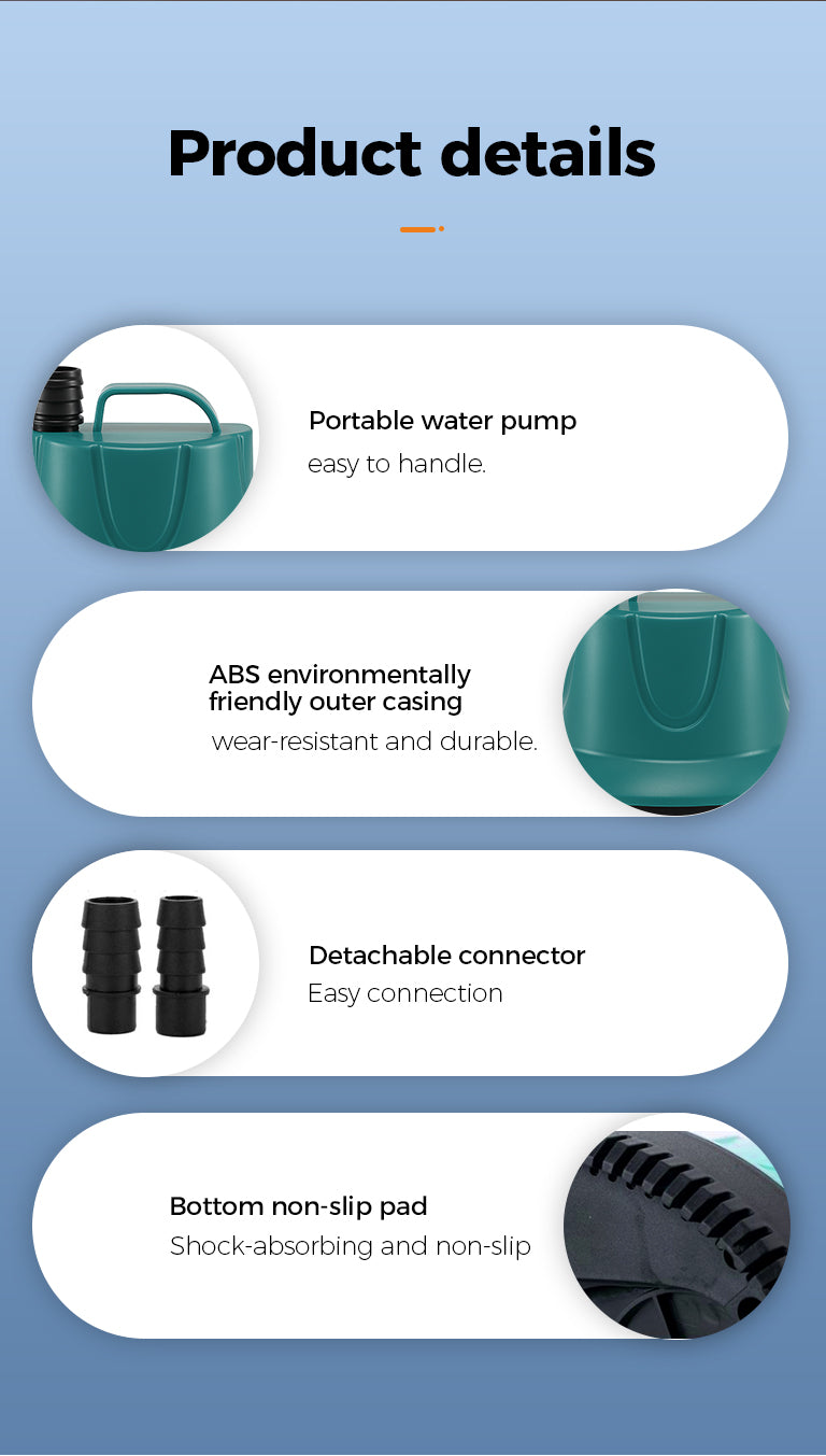 HQ-XB High-Flow Bottom Suction Pump
