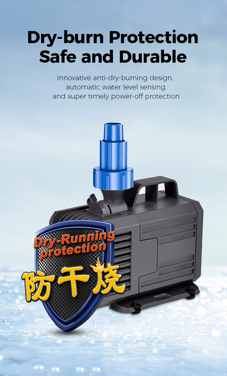 Dry-burn Protectior Safe and Durable Innovative anti-dry-burning design. automatic water level sensing. and super timely power-off protection