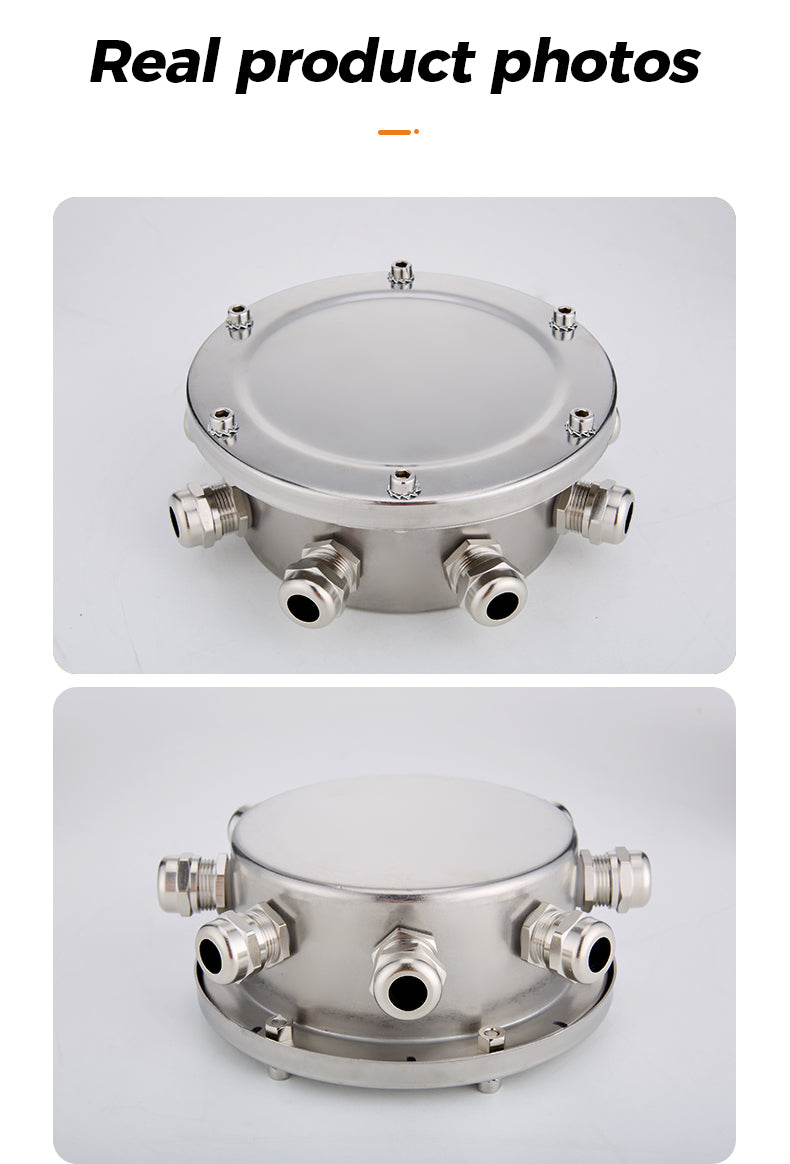 Waterproof Stainless Steel Junction Box for Outdoor & Underwater Wiring