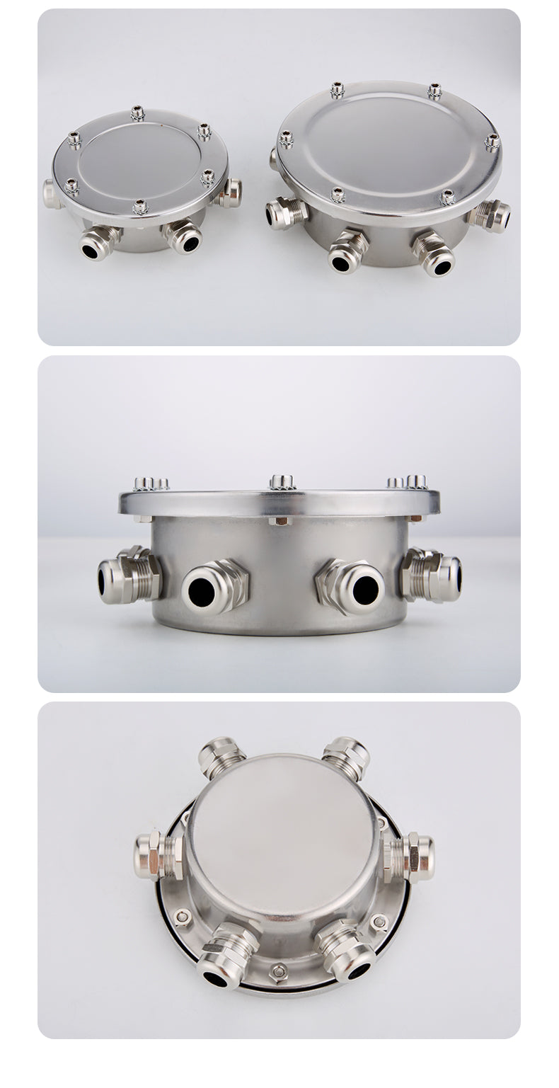 Waterproof Stainless Steel Junction Box for Outdoor & Underwater Wiring