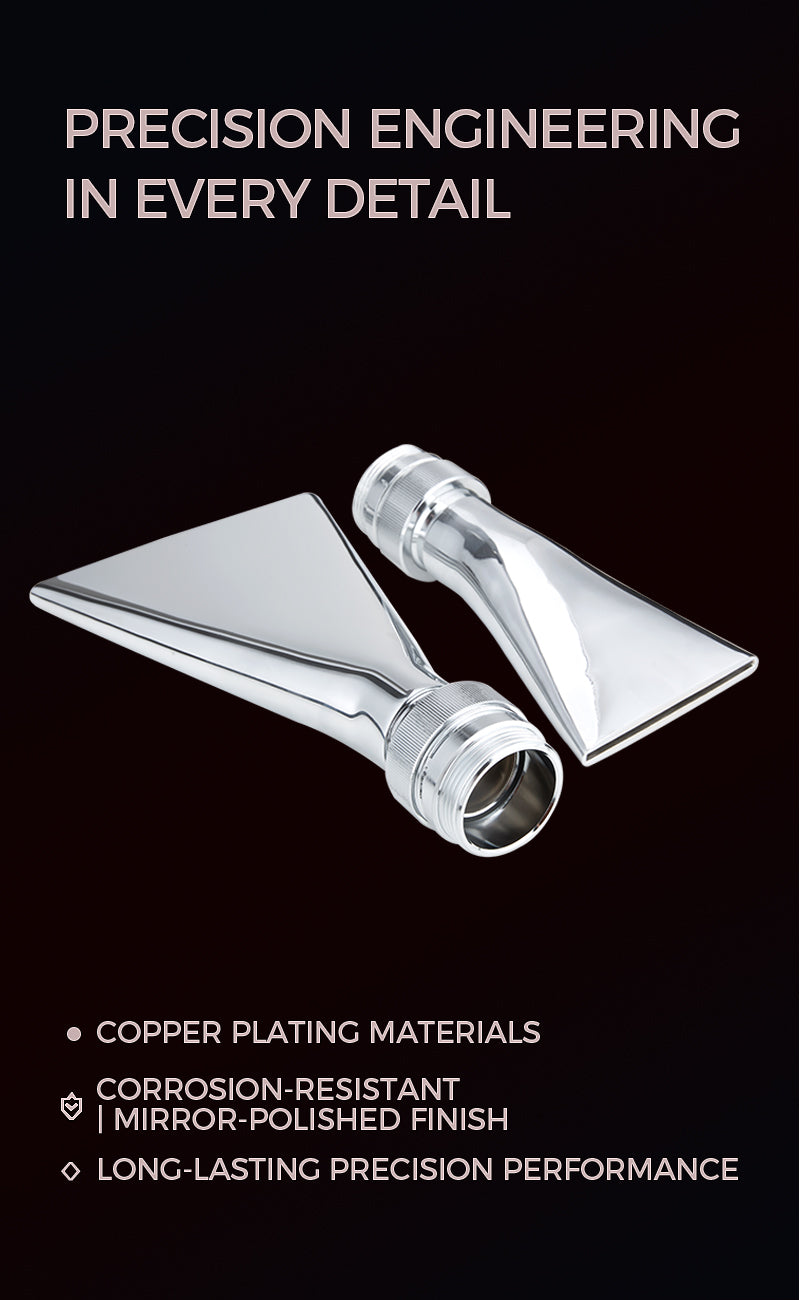 MF Fan-Shaped Nozzles – Copper-Plated Water Film Sprayers