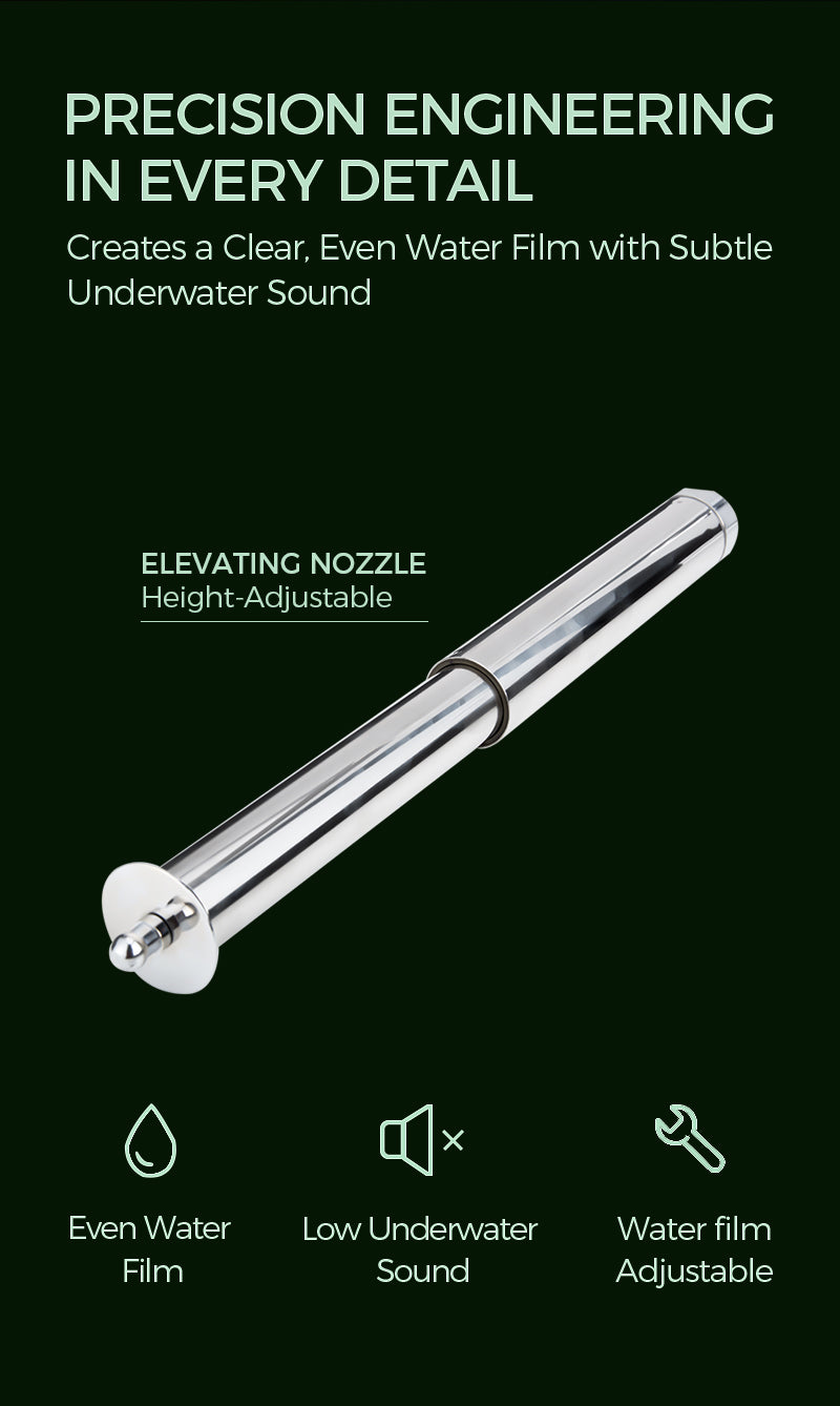 MS Series Stainless Steel Crystal Mushroom Fountain Nozzles