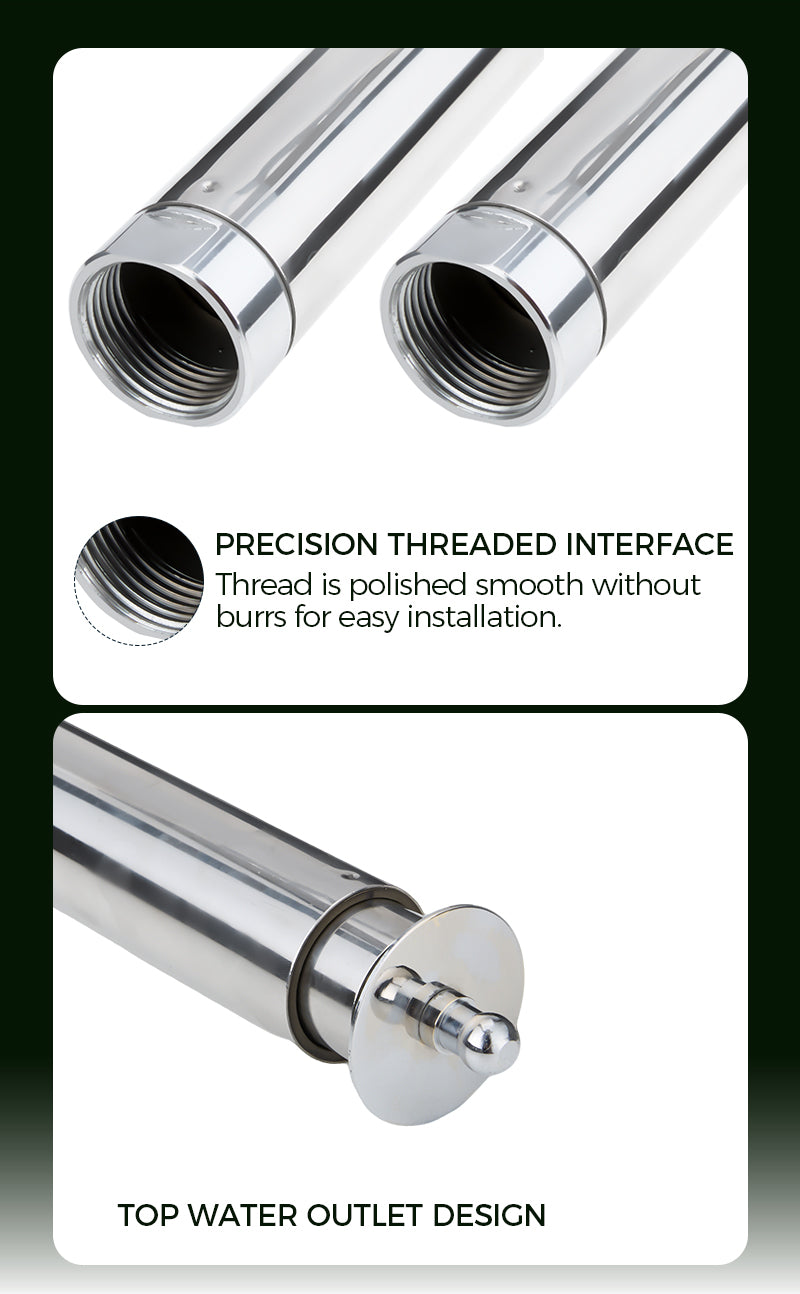 MS Series Stainless Steel Crystal Mushroom Fountain Nozzles