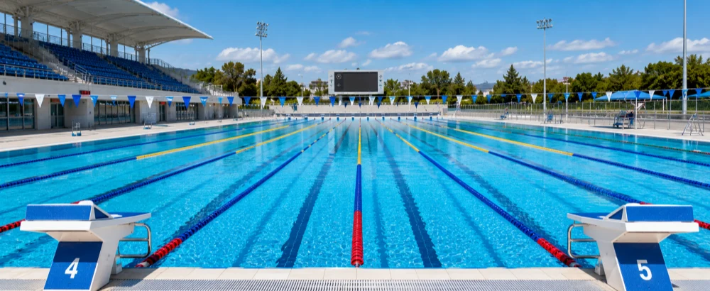 Smartphone displaying pool pump Bluetooth app interface with speed and timer controls