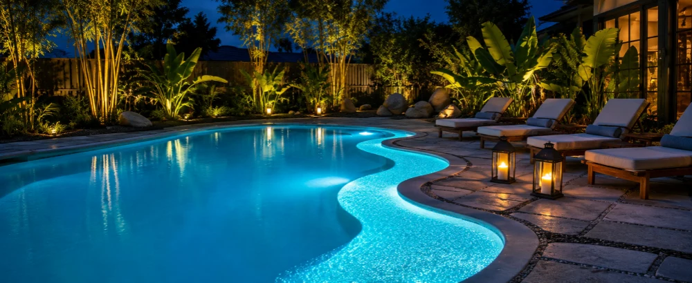 Pool pump with dry run protection sensor preventing motor damage from running without water