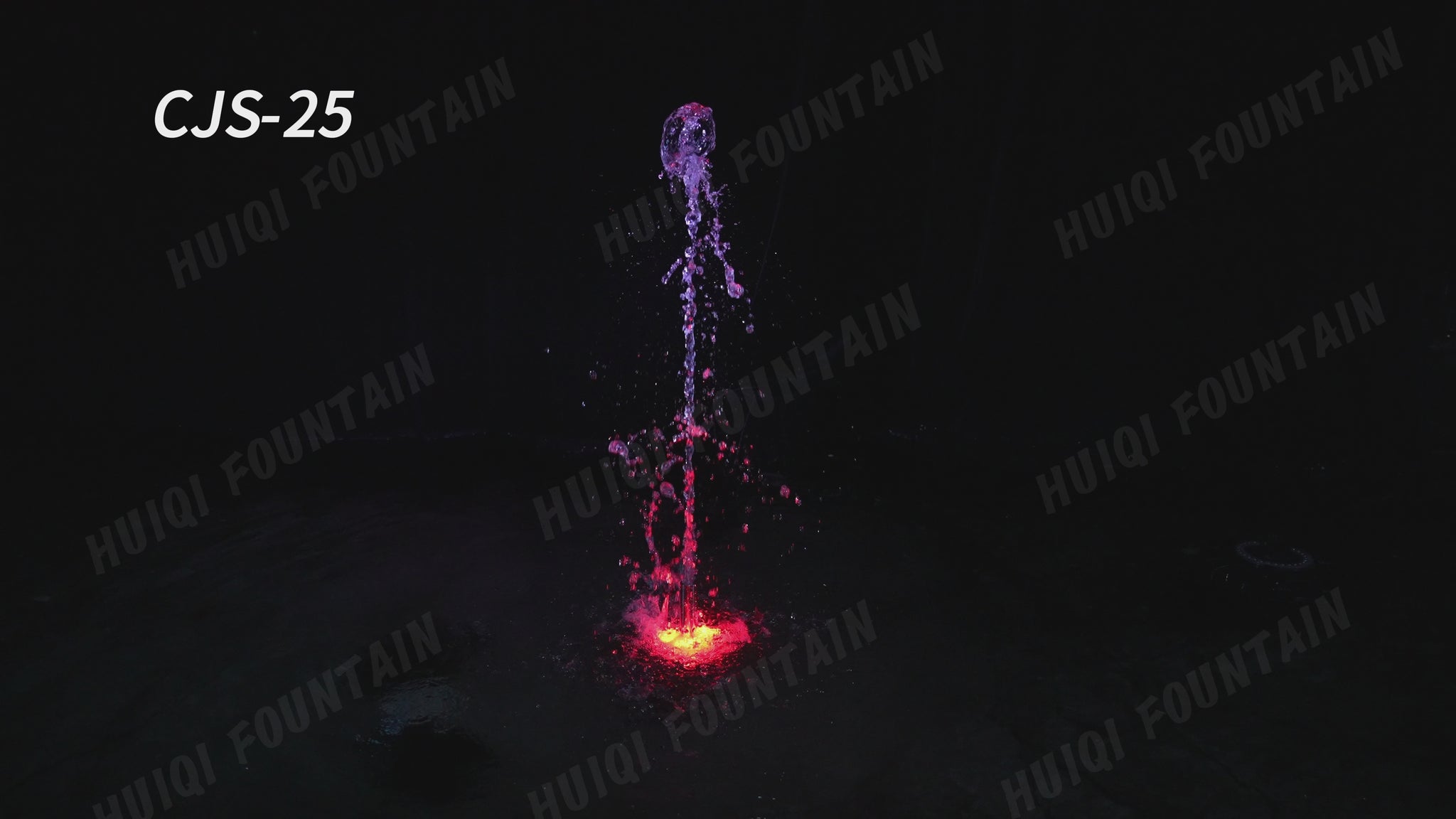 CJS Series Bubbling Fountain Nozzle - Air-Infused Foam Column