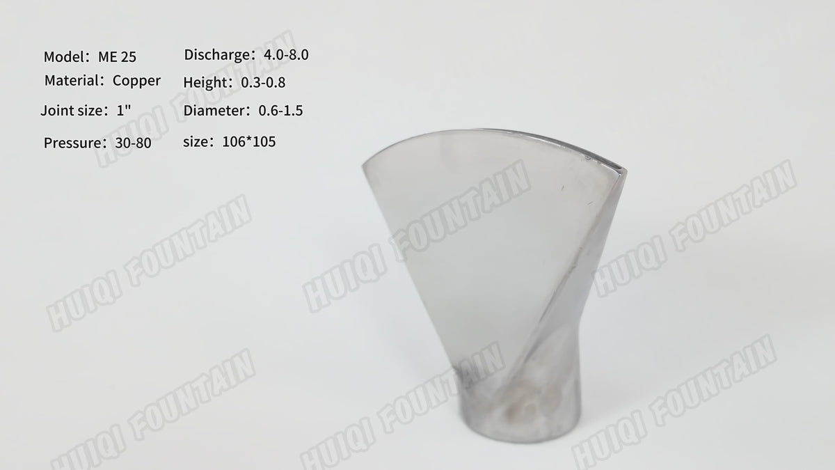 ME&MES Series – Fan-Shaped Water Film Nozzles