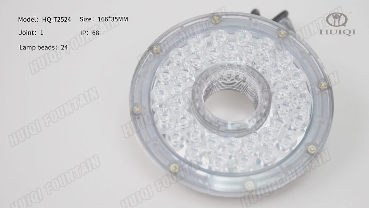 HQ-T20/25/40 Multi-Control Modes Fountain & Pool Lights