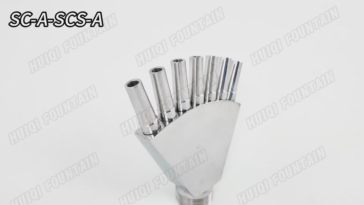SCS-A & SC-A Phoenix Tail Fountain Nozzle