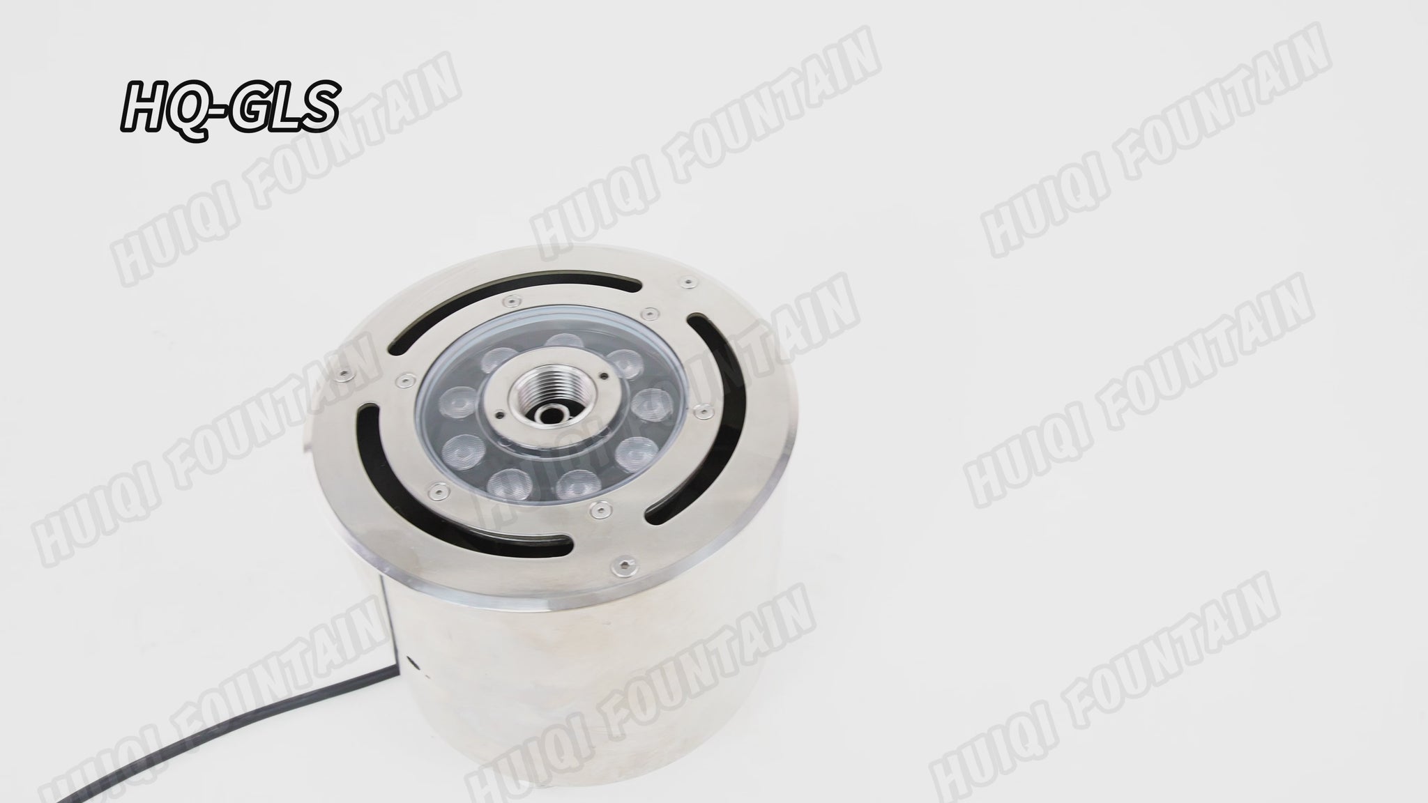 HQ-GLS Series LED Underground Fountain Light - IP68 Waterproof Multi-Color