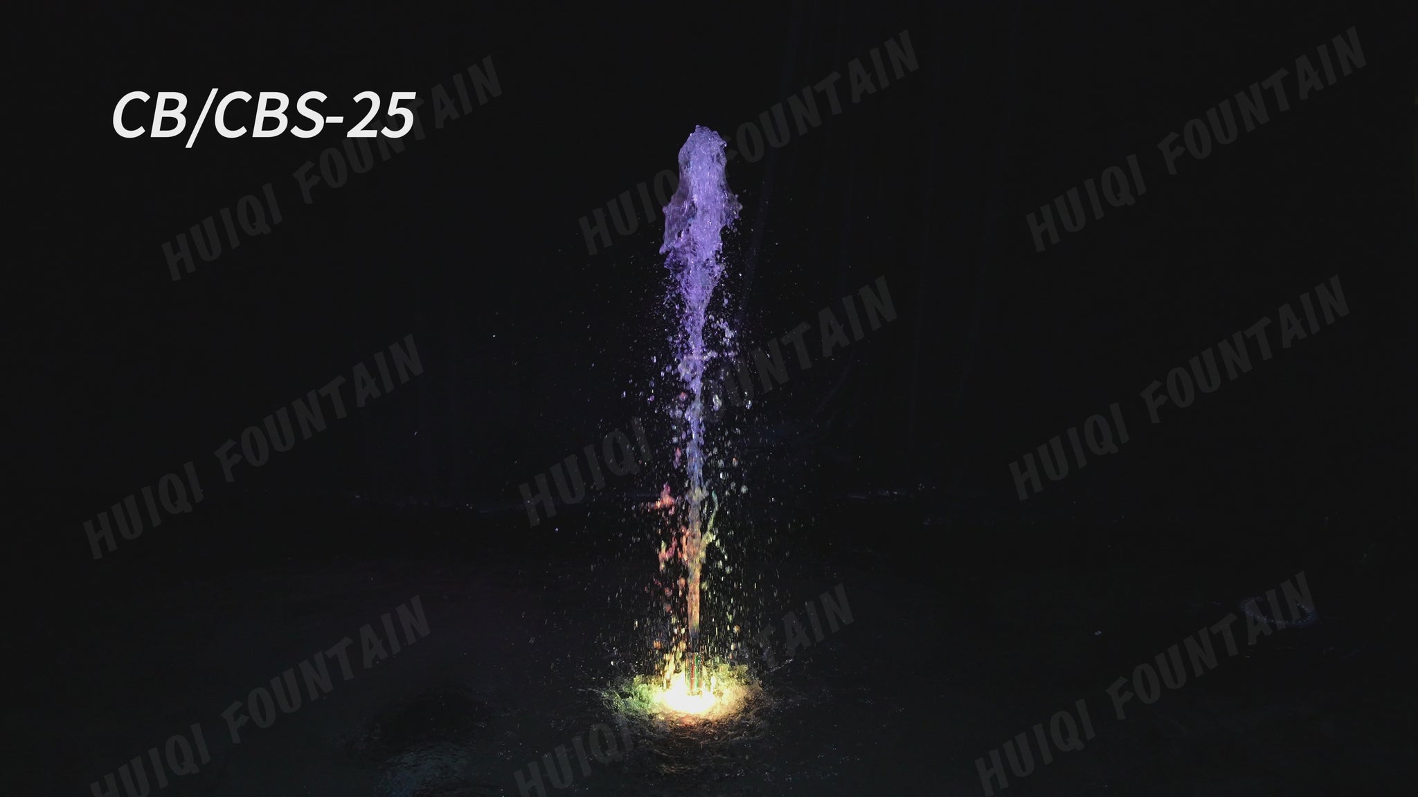 CB & CBS Series Aerated Fountain Nozzles