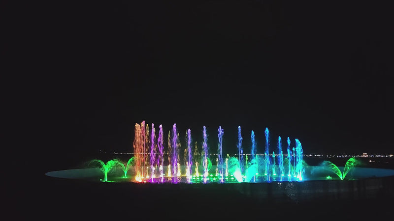 Mongolian 22 meter diameter Huiqi Musical Fountain