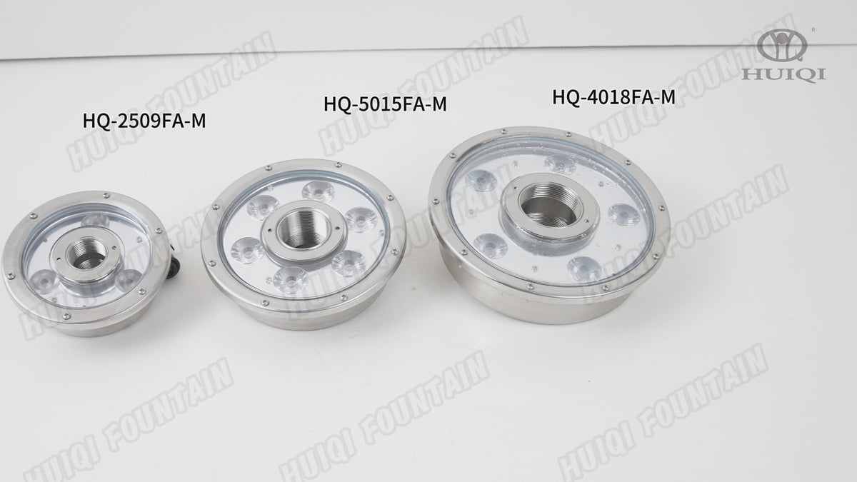 HQ-FA Series LED Fountain Lights – IP68 Waterproof Lighting