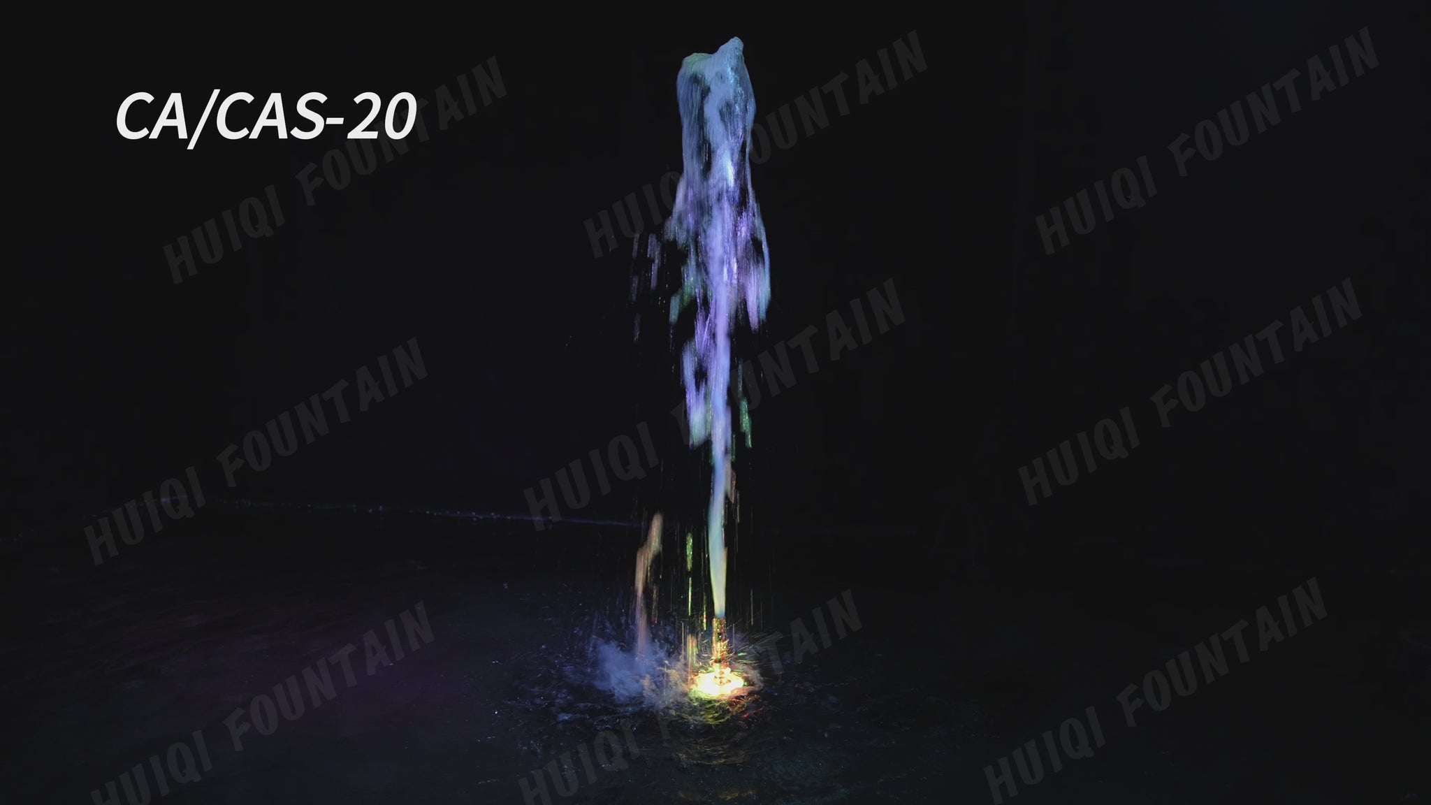 CA & CAS Series Multi-Branch Foam Fountain Nozzles
