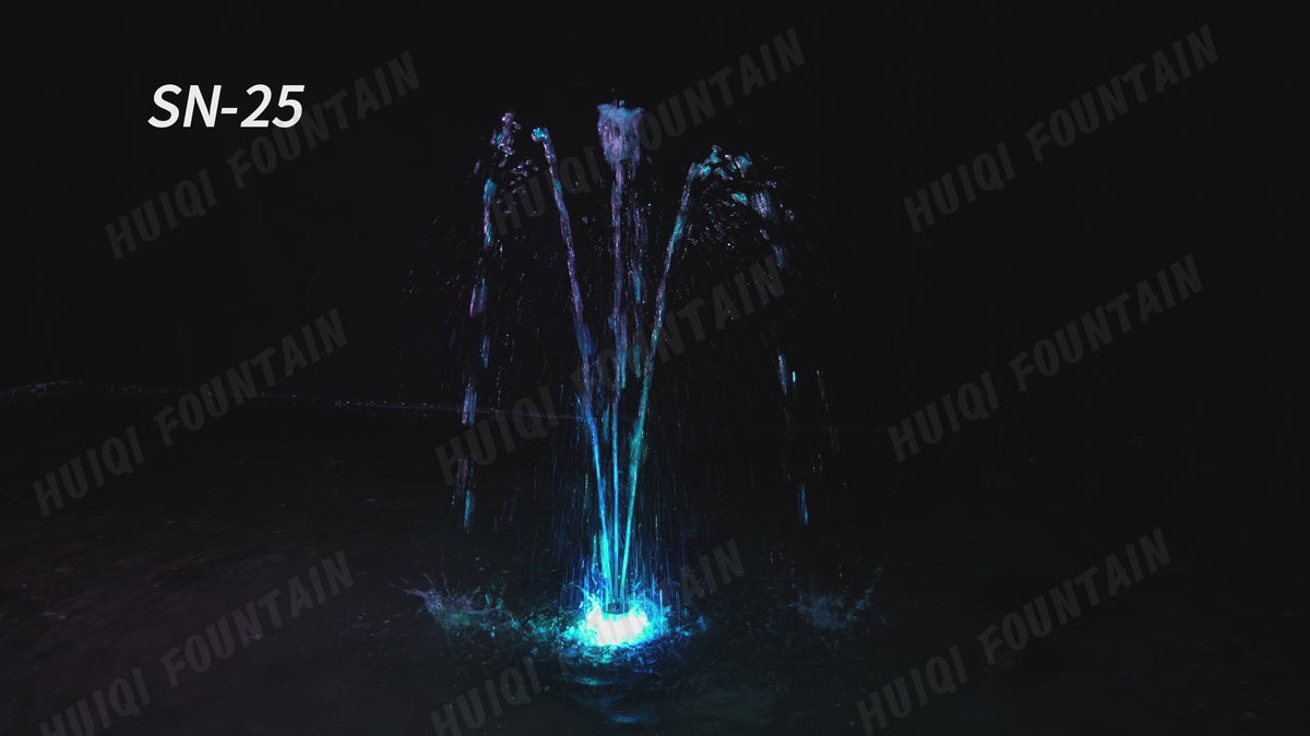 SN Series Dry-type Three-line Fountain Nozzles
