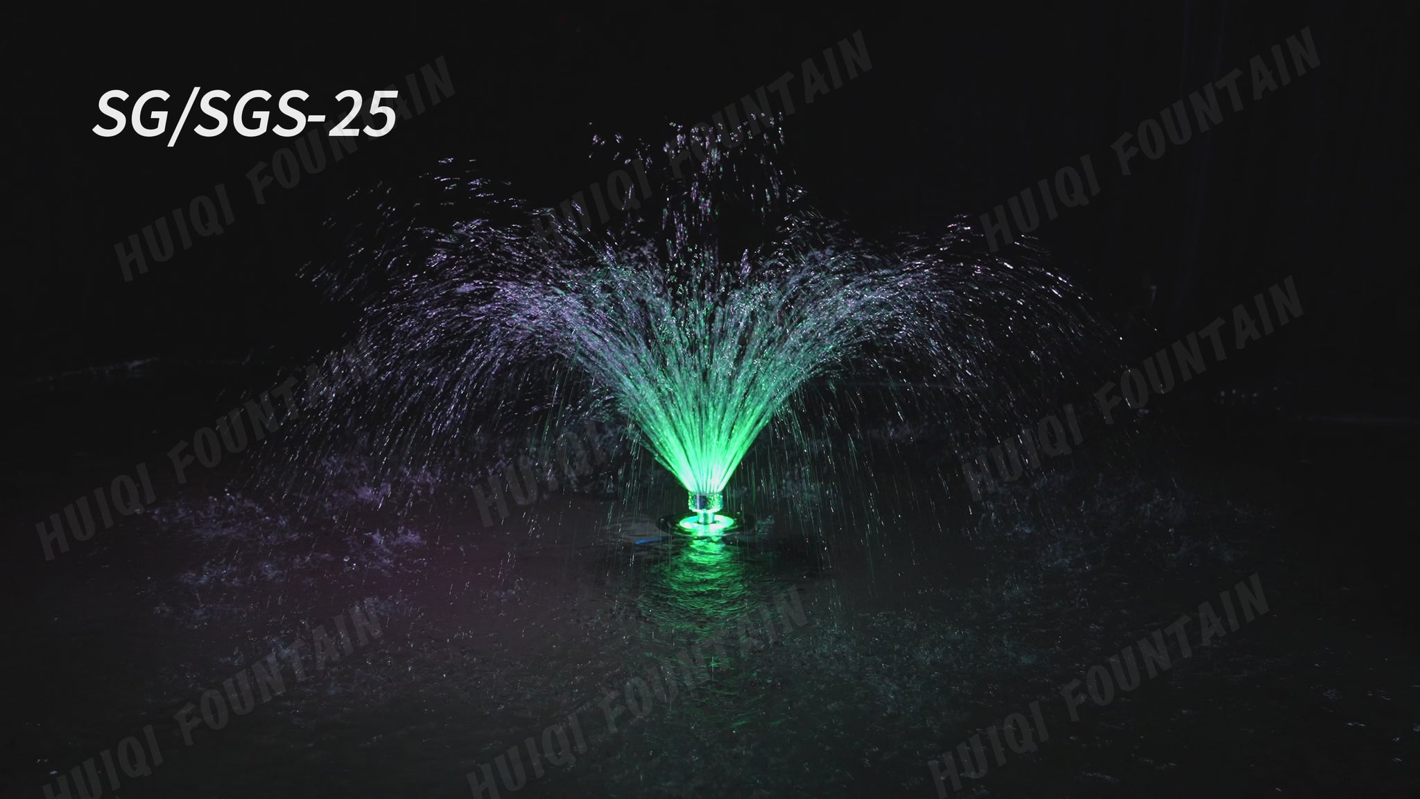 SG Series Fireworks Nozzle - Multi-Porous Spray Effect