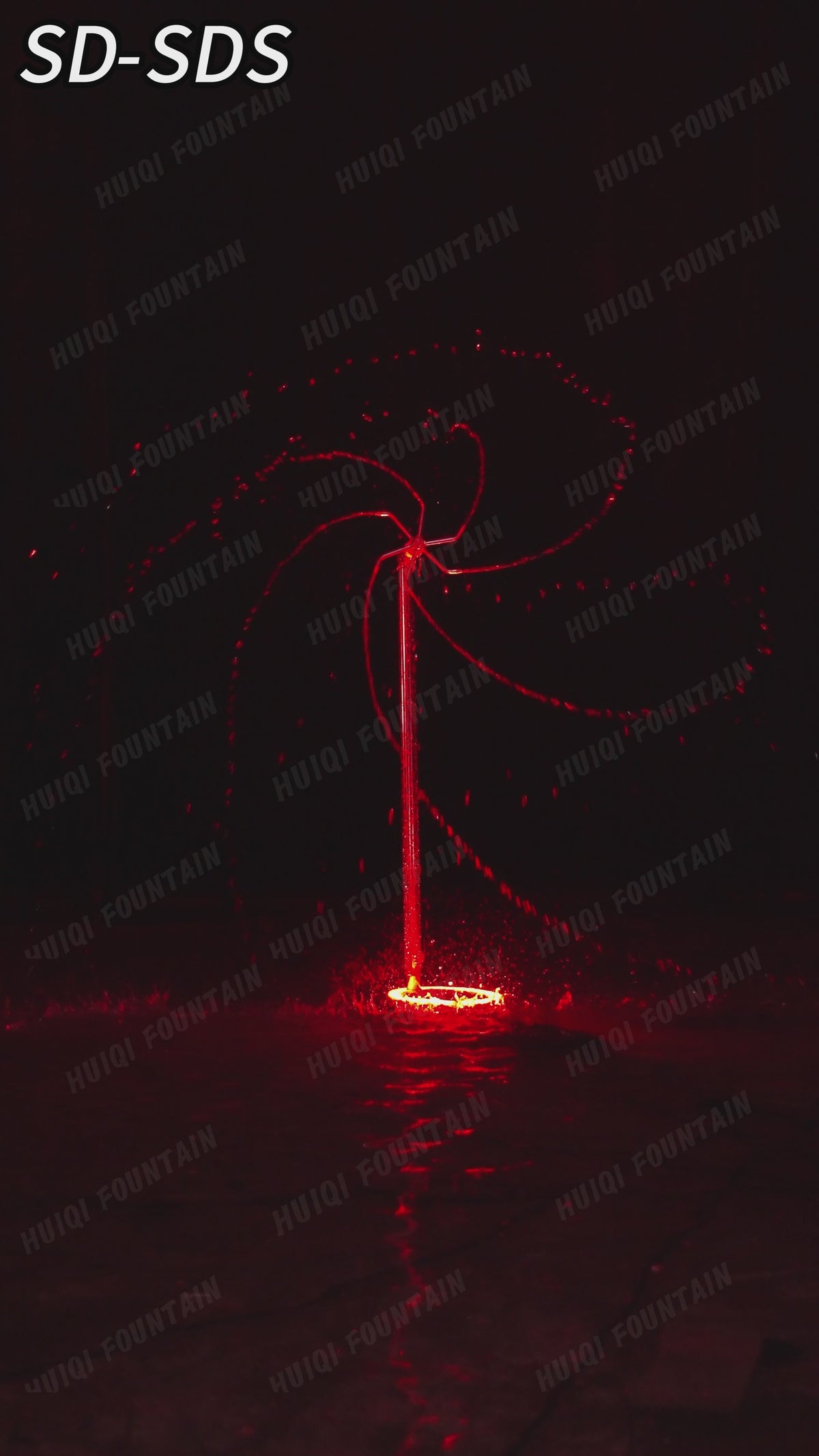 SD Series Water Windmill Rotary Nozzle | Dynamic Water Spray