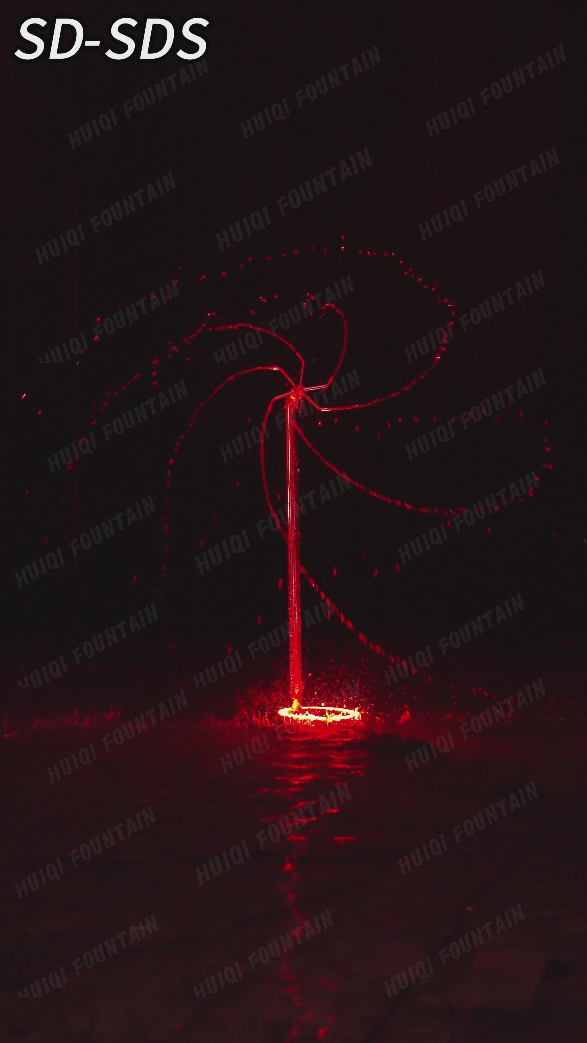 SD Series Water Windmill Rotary Nozzle | Dynamic Water Spray