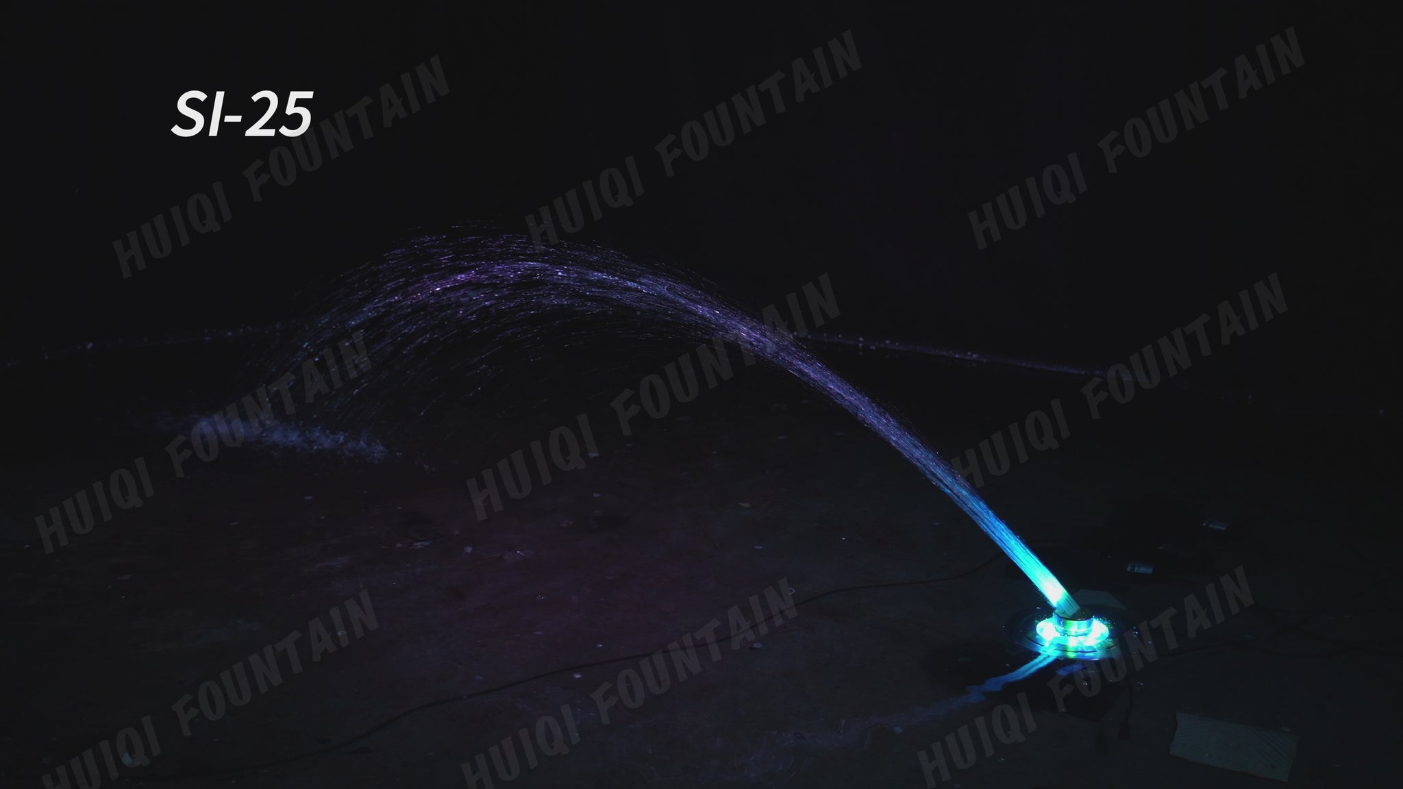 SI Series Dry-type Phoenix Tail Fountain Nozzles