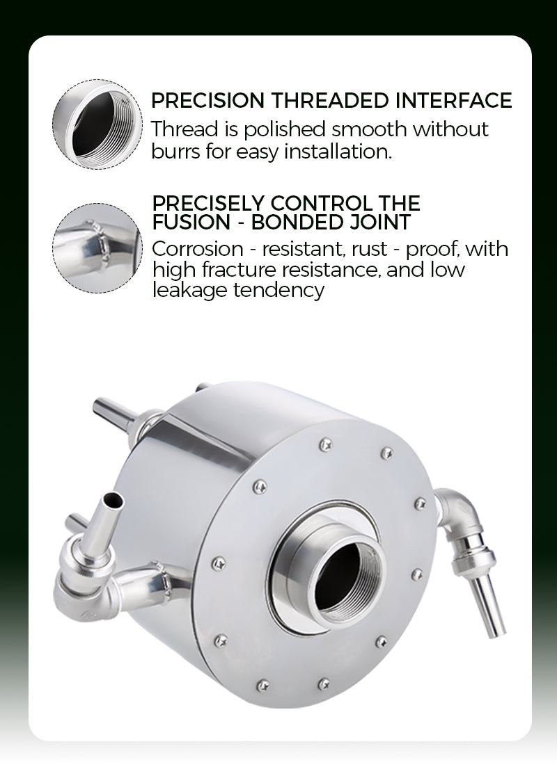 SFS Series Rotating Nozzles | Spiral Water Effect Nozzle Water Feature