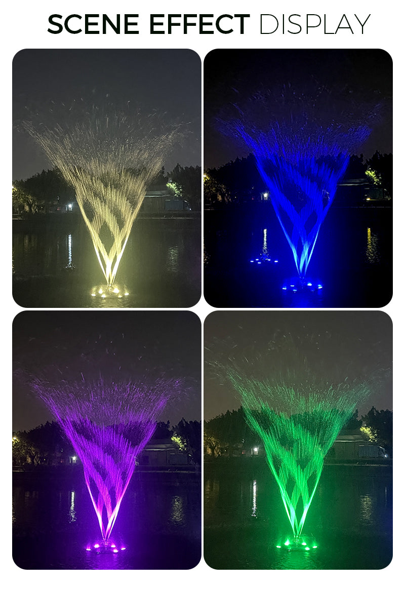 SFS Series Rotating Nozzles | Spiral Water Effect Nozzle Water Feature