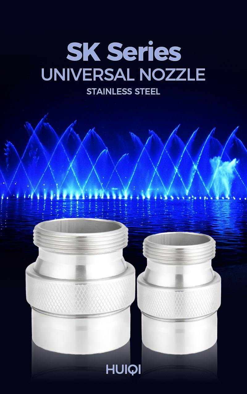 SK Series Universal Nozzle | Stainless Steel, Adjustable Direction Nozzle