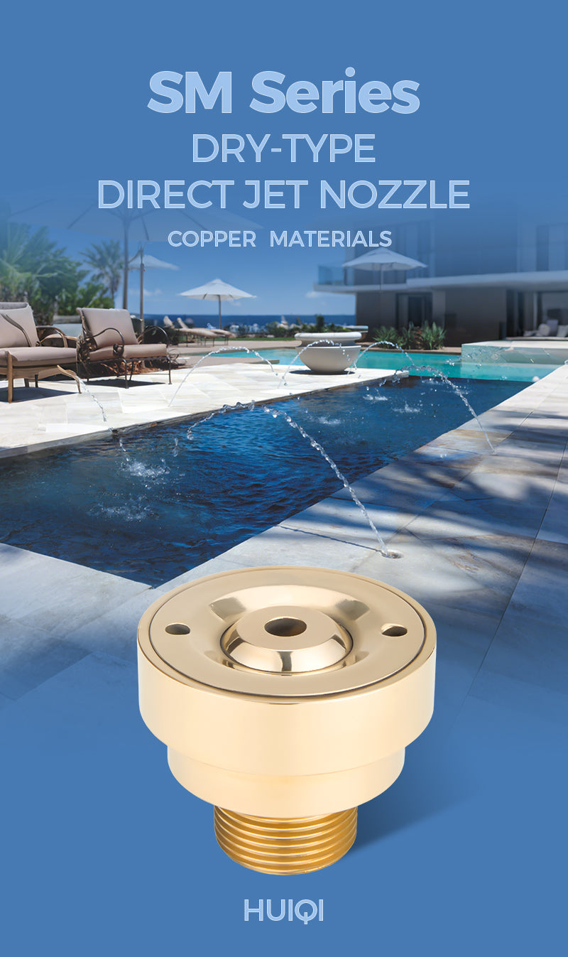 SM Series Dry Fountain Nozzle | Underground Copper Jet Nozzle