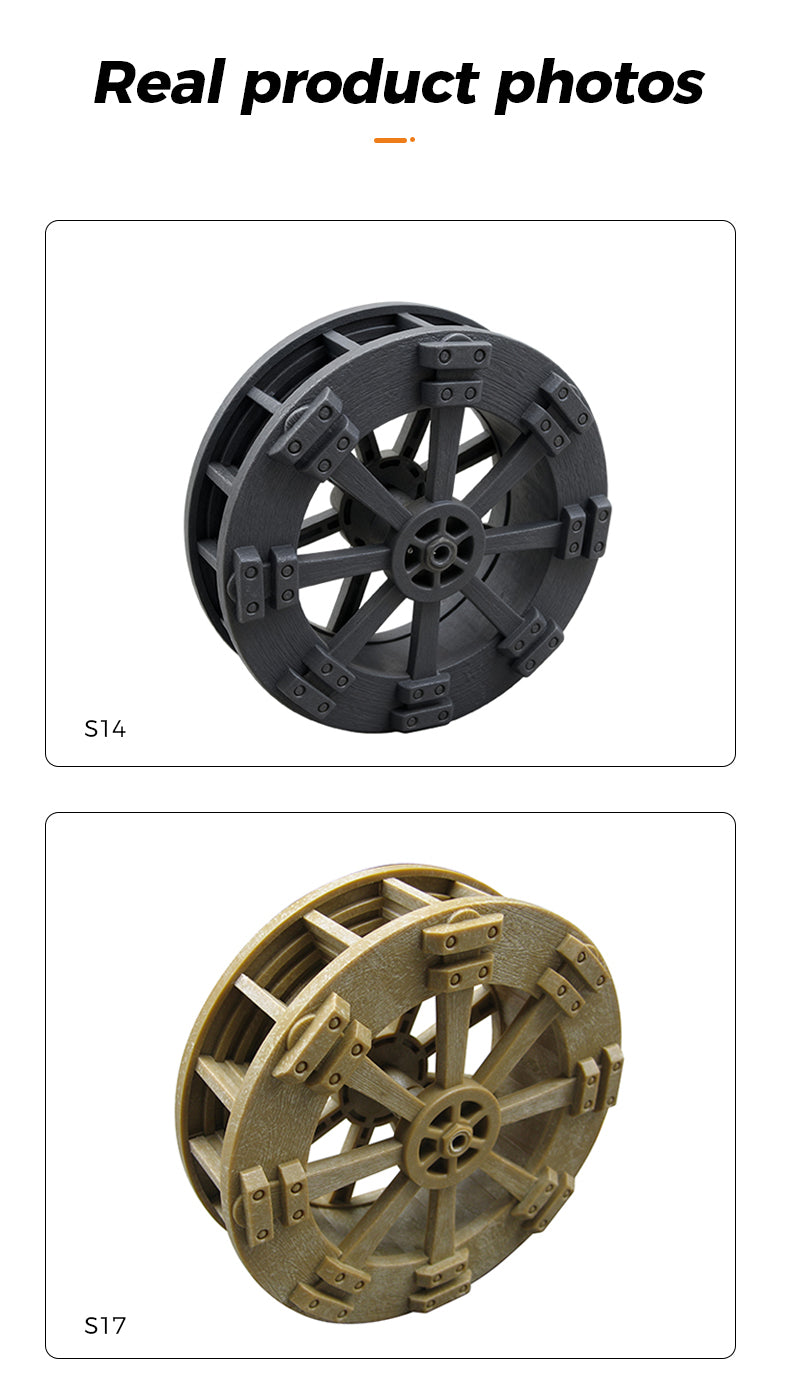 Water Wheel Decoration | Rockery Pond & Landscape Accessory