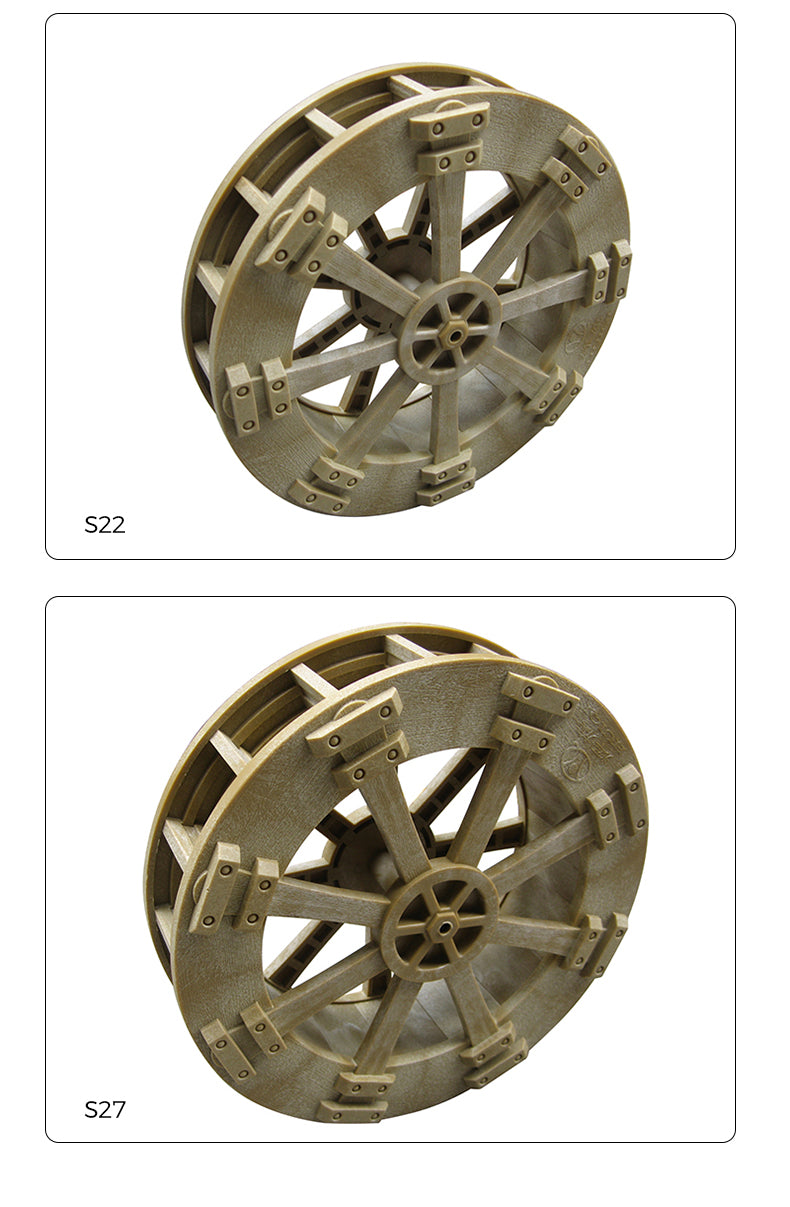 Water Wheel Decoration | Rockery Pond & Landscape Accessory