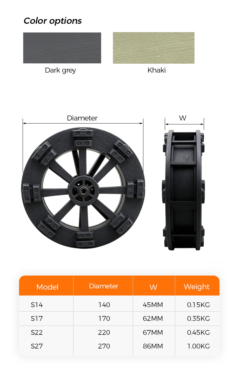 Water Wheel Decoration | Rockery Pond & Landscape Accessory