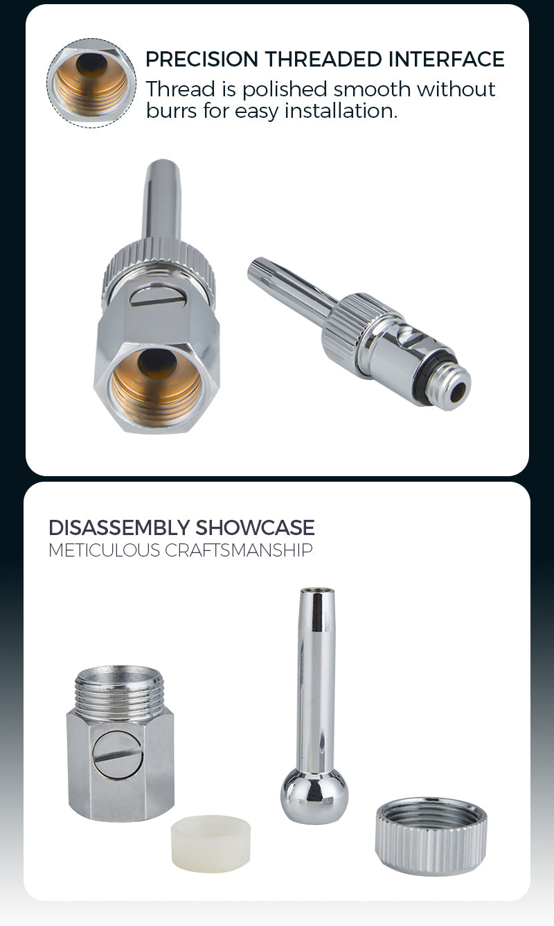 ZBM Series Copper Straight Jet Nozzles – Adjustable ±10°