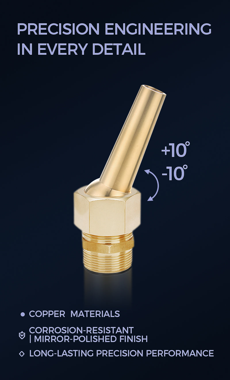 ZC Series Copper Jet Nozzles – Precision for Architectural Fountains